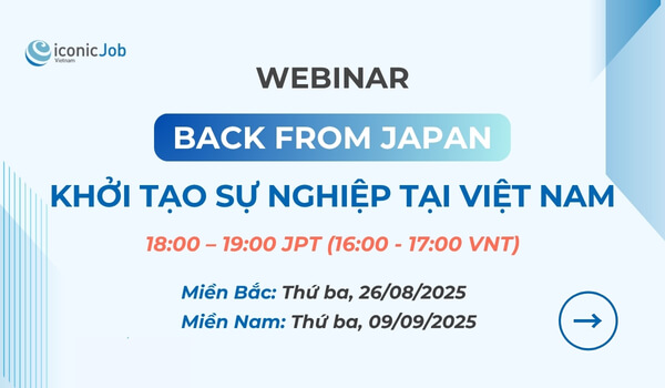 back from Japan - Khởi tạo sự nghiệp tại Việt Nam